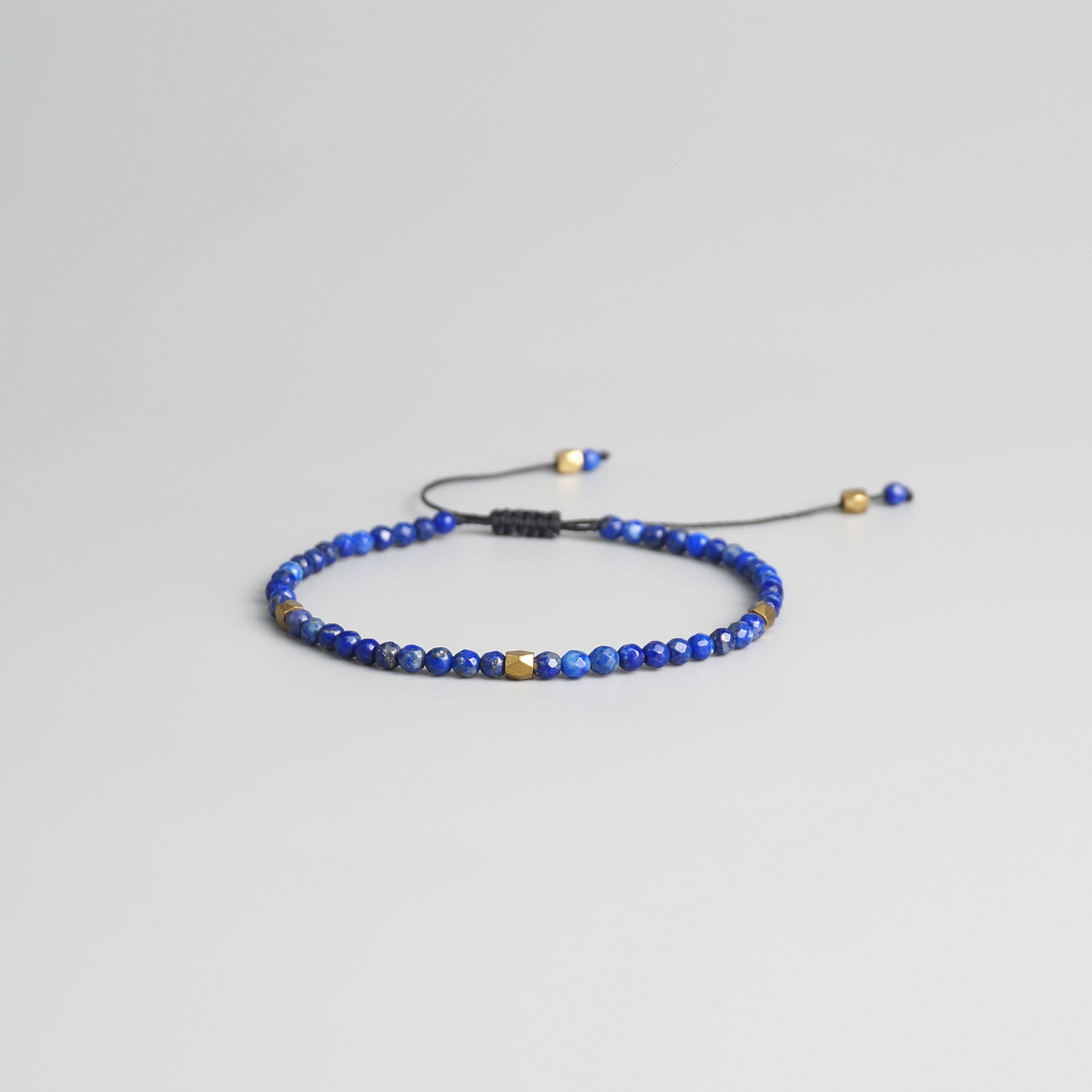 Handmade Tibetan Blessed Natural Lapis Beads for Chakra Cleansing