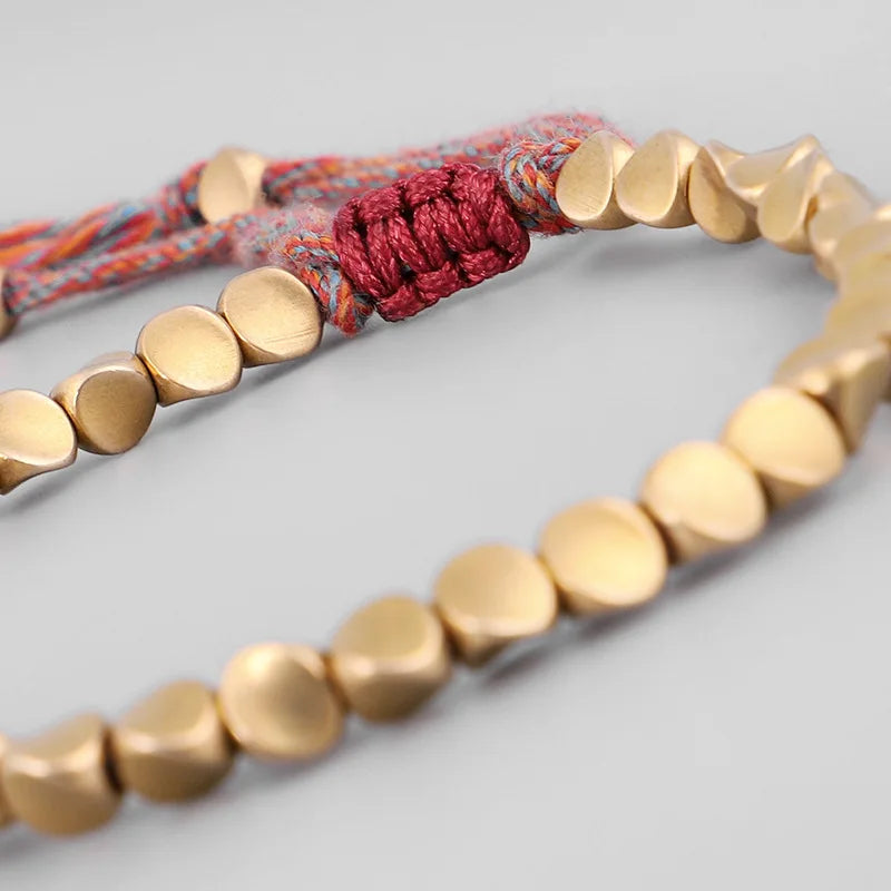 Handmade Tibetan Blessed Knots for "Clarity & Higher Awareness" 