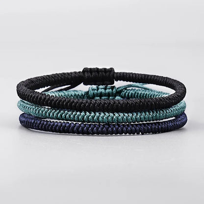 Handmade Tibetan Blessed Knots for "Success & Discipline"