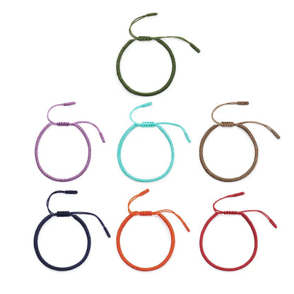 Handmade Tibetan Blessed Knots for "Strong Energy, Health & Leadership" 