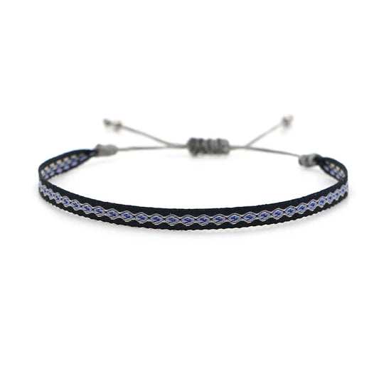 Tibetan Steel & Handmade Spirit Bracelet for Emotional Healing & Clarity