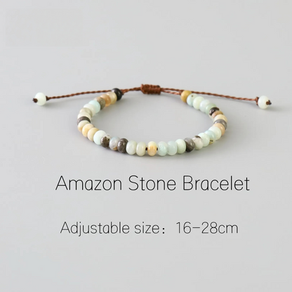 Handmade Tibetan Blessed Natural Stone Mala Beads for Chakra Cleansing