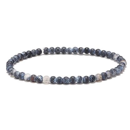 Tibetan Steel & Handmade Spirit Bracelet for "Joy & Lightheartedness" 