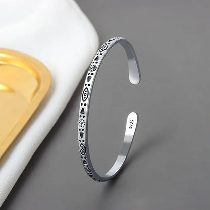 Tibetan Steel & Handmade Spirit Bracelet for Abundance & Gratitude 