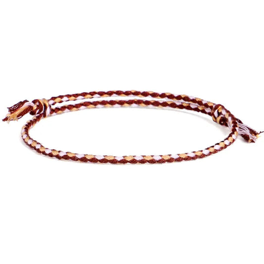 Tibetan Steel & Handmade Spirit Bracelet for "Purification & Calm" 