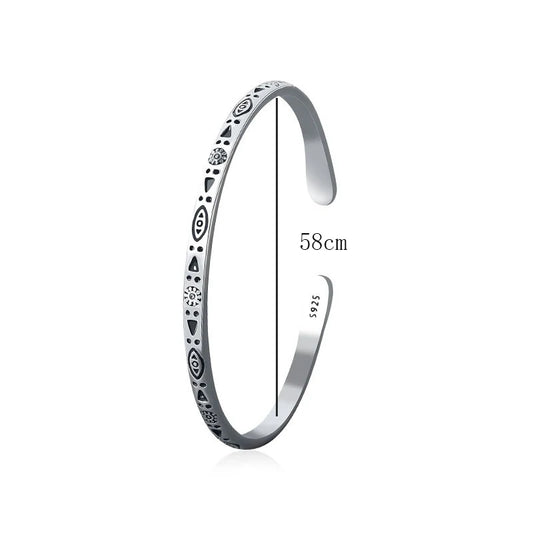 Tibetan Steel & Handmade Spirit Bracelet for Abundance & Gratitude 