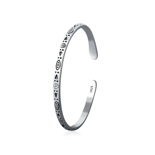 Tibetan Steel & Handmade Spirit Bracelet for Abundance & Gratitude 