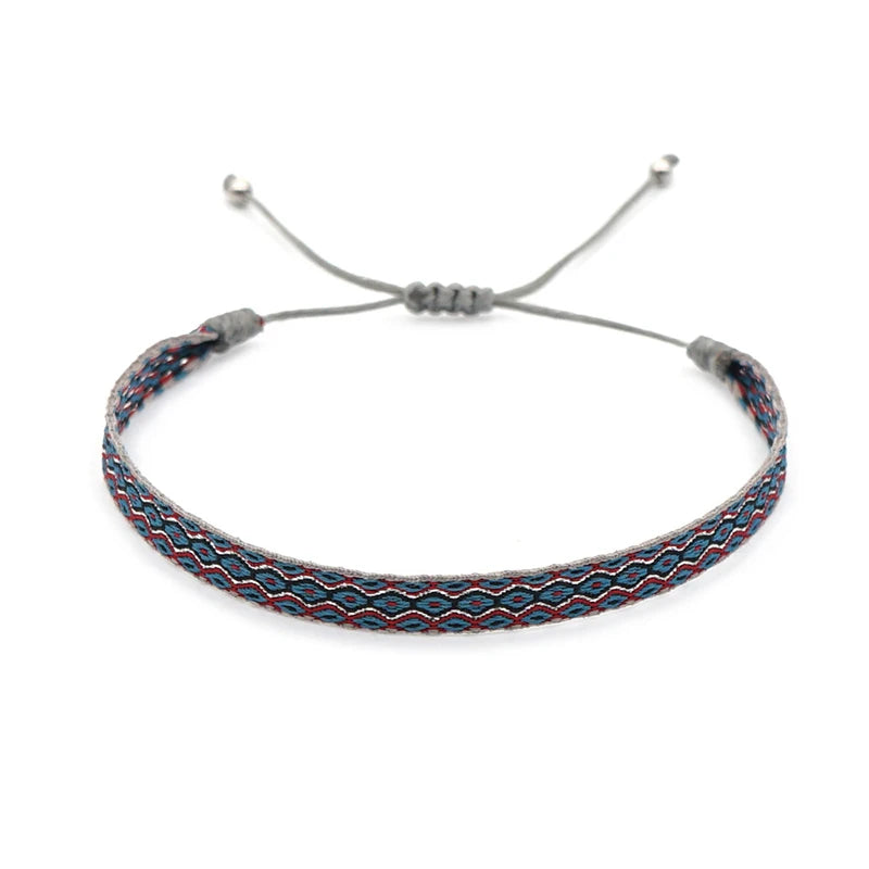 Tibetan Steel & Handmade Spirit Bracelet for "Healing Present & Ancestral Wounds"