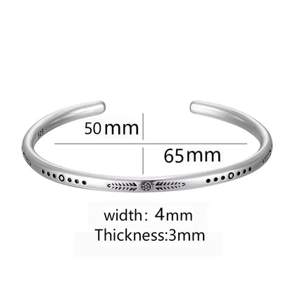 Tibetan Steel & Handmade Spirit Bracelet for "Self-Love & Confidence" 