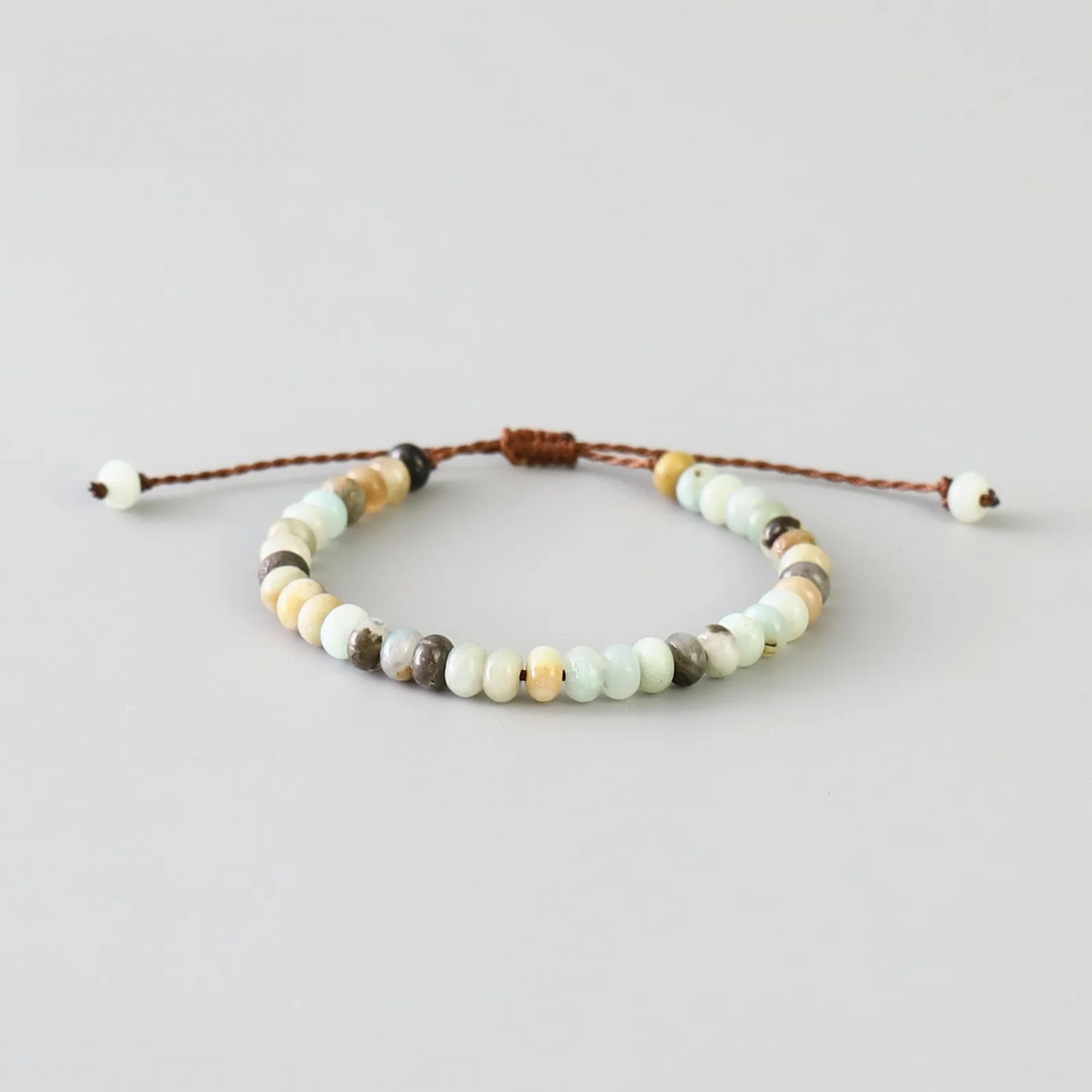 Handmade Tibetan Blessed Natural Stone Mala Beads for Chakra Cleansing