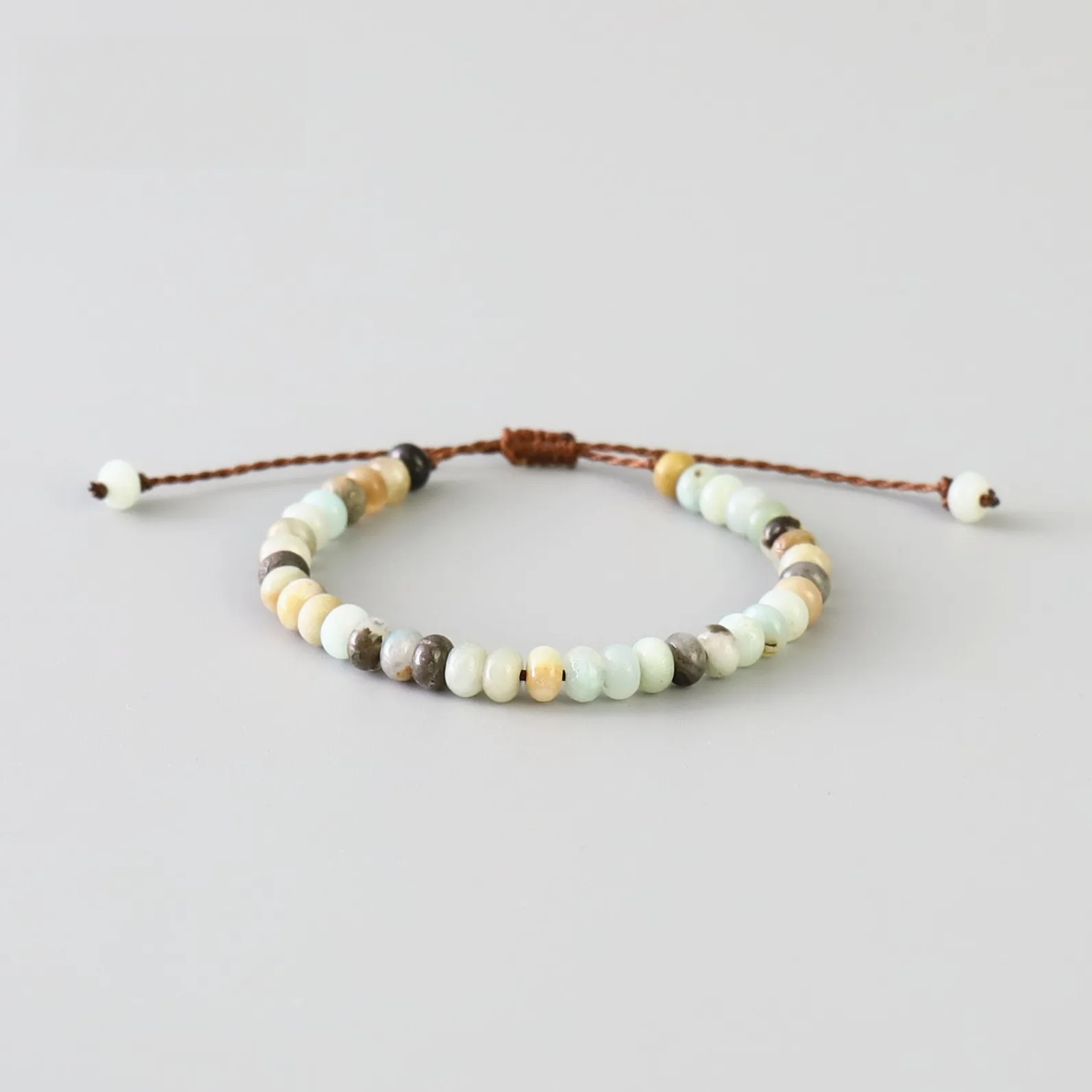 Handmade Tibetan Blessed Natural Stone Mala Beads for Chakra Cleansing