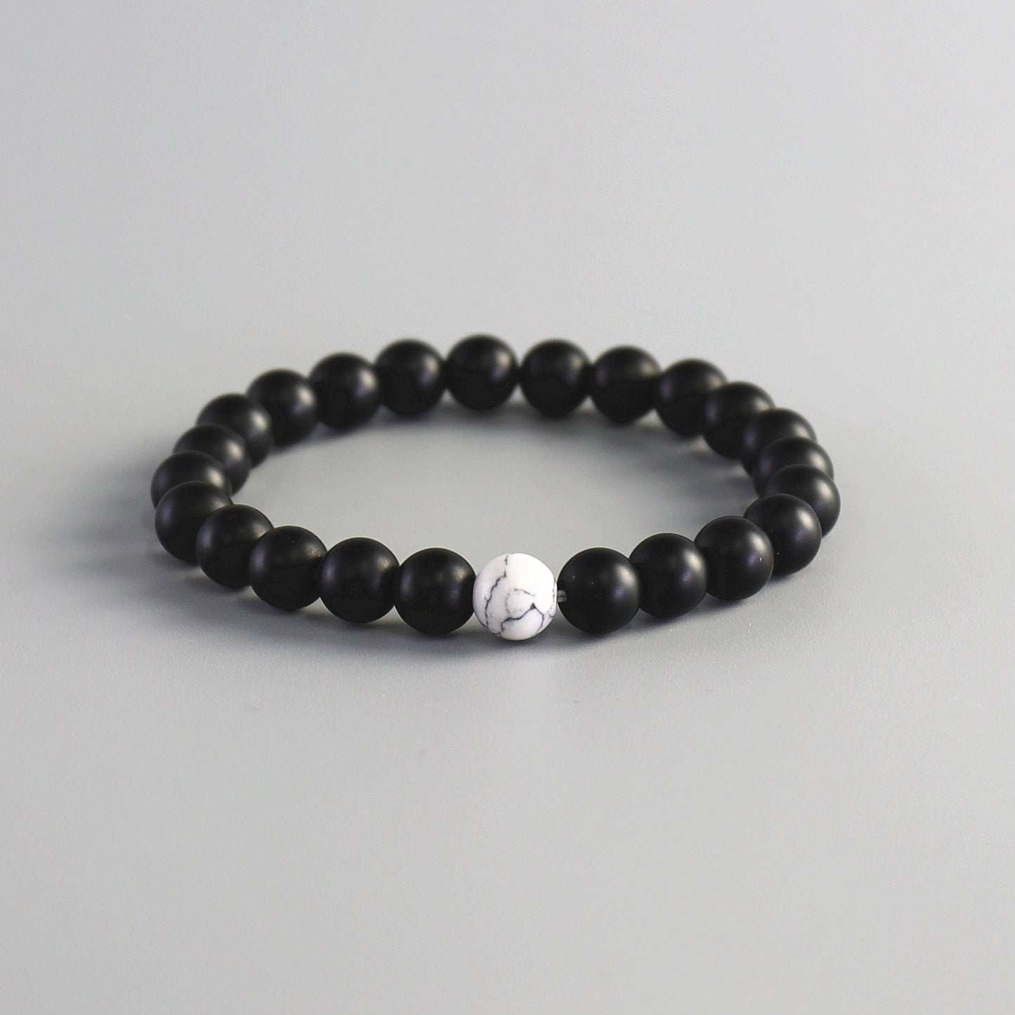 Buddhist Handcrafted Nature Sandalwood Bracelet for "Yin & Yang Balance" (Includes Both Bracelets)