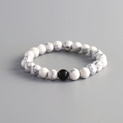 Buddhist Handcrafted Nature Sandalwood Bracelet for "Yin & Yang Balance" (Includes Both Bracelets)
