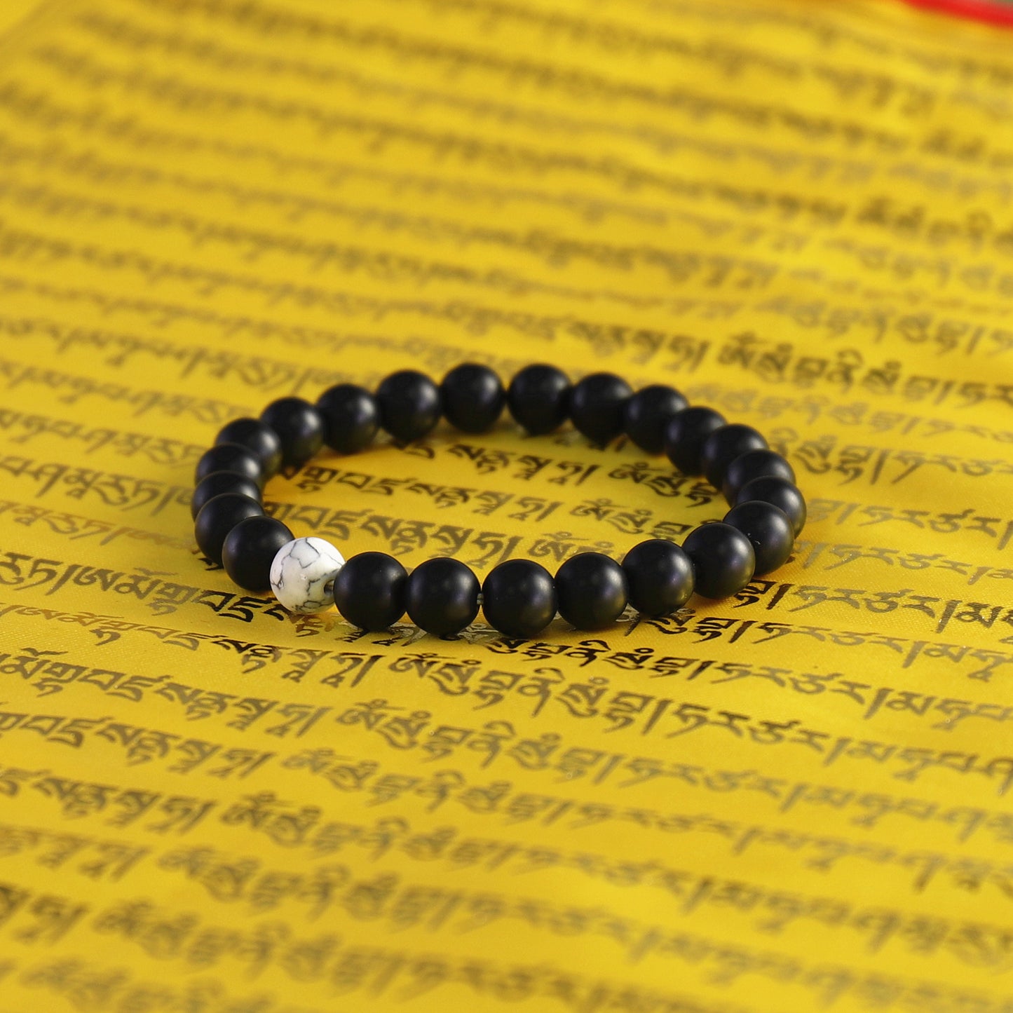 Buddhist Handcrafted Nature Sandalwood Bracelet for "Yin & Yang Balance" (Includes Both Bracelets)