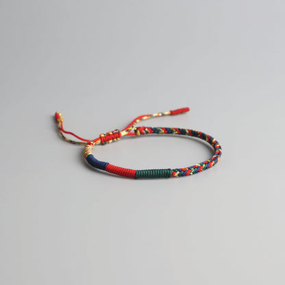 Handmade Tibetan Blessed Knots of Mixtures for "Protection, Health, Balance, Energy & Wisdom"