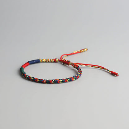 Handmade Tibetan Blessed Knots of Mixtures for "Protection, Health, Balance, Energy & Wisdom"