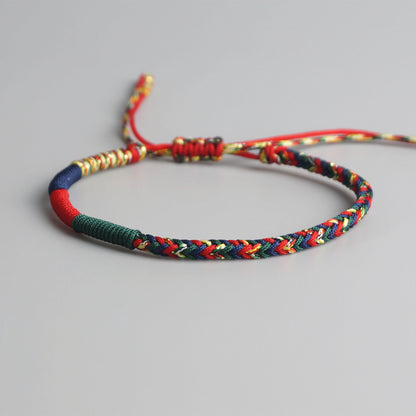 Handmade Tibetan Blessed Knots of Mixtures for "Protection, Health, Balance, Energy & Wisdom"