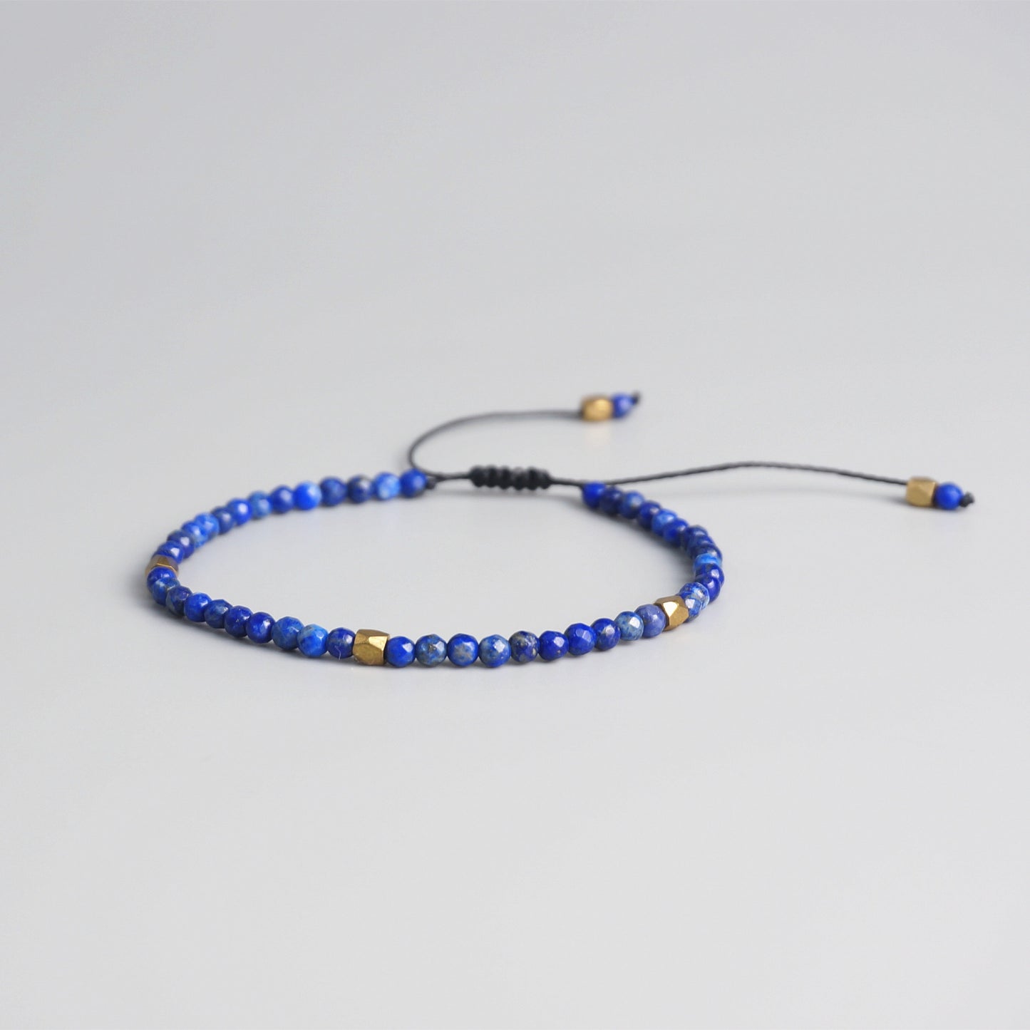 Handmade Tibetan Blessed Natural Lapis Beads for Chakra Cleansing