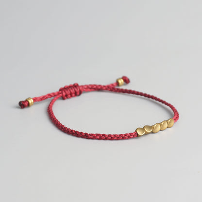 Handmade Tibetan Blessed Knots for "Mantra" (Om Mani Padme Hum - Zen)