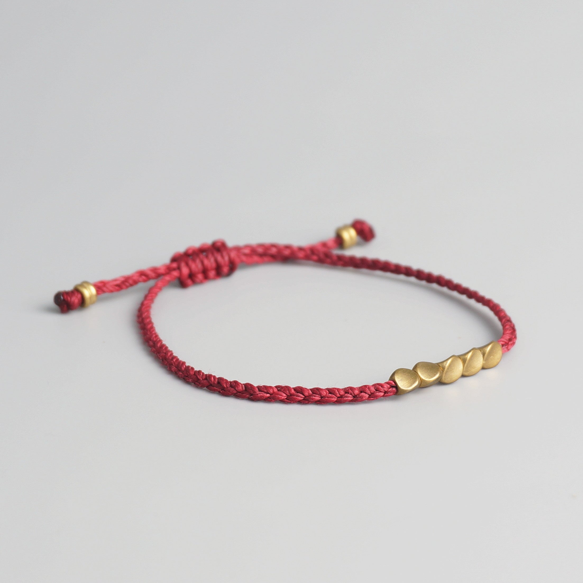 Handmade Tibetan Blessed Knots for "Mantra" (Om Mani Padme Hum - Zen)