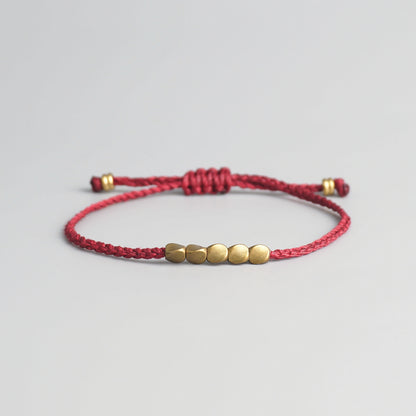 Handmade Tibetan Blessed Knots for "Mantra" (Om Mani Padme Hum - Zen)
