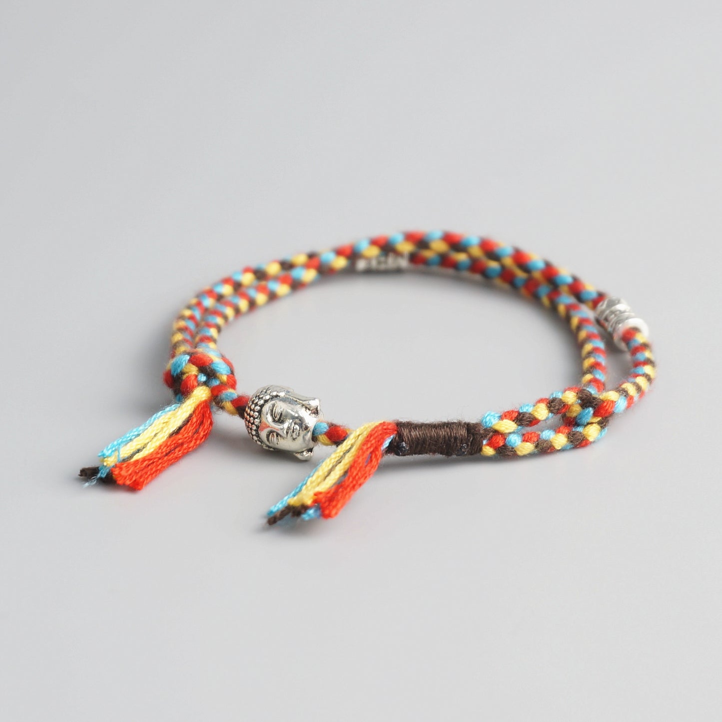 Handmade Tibetan Blessed Amulet Knot for "Wellness & Worthiness" (inspired by the teachings of Buddha)