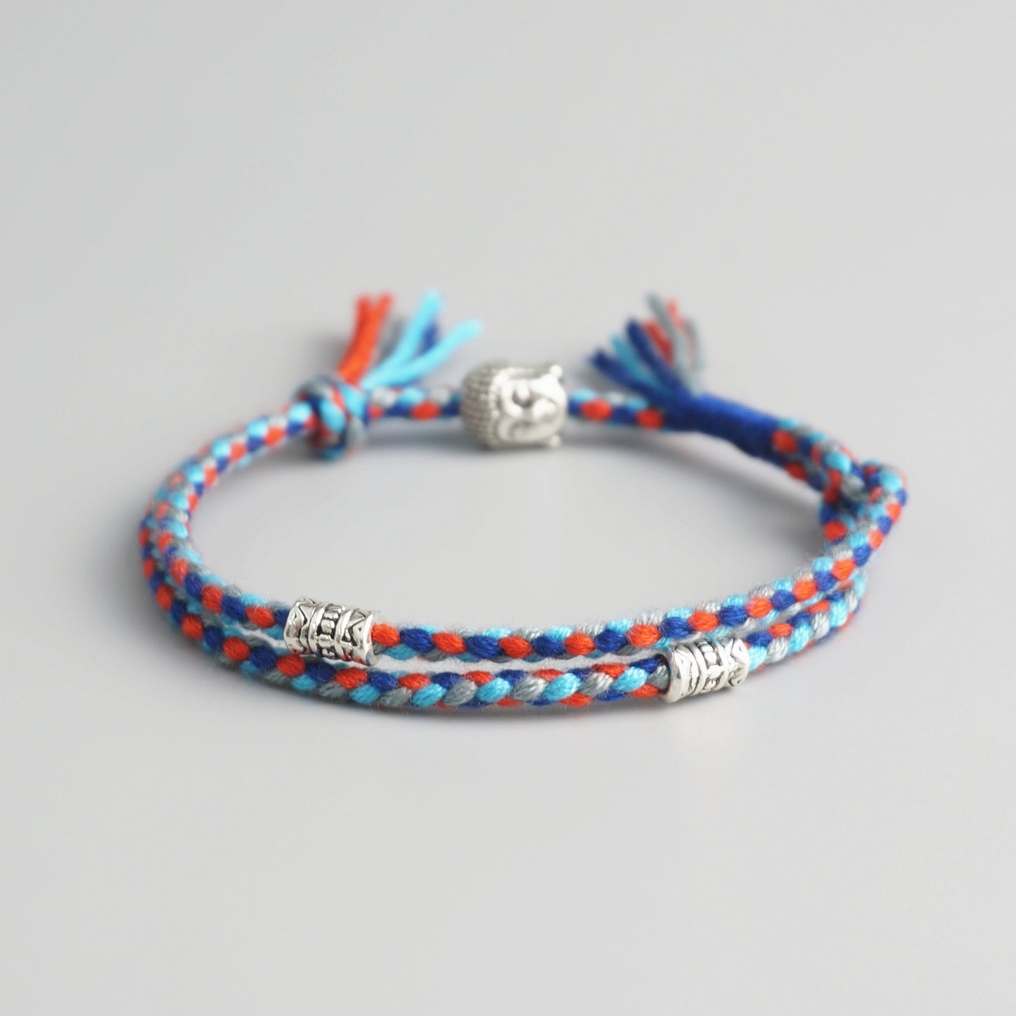 Handmade Tibetan Blessed Amulet Knot for "Wellness & Worthiness" (inspired by the teachings of Buddha)