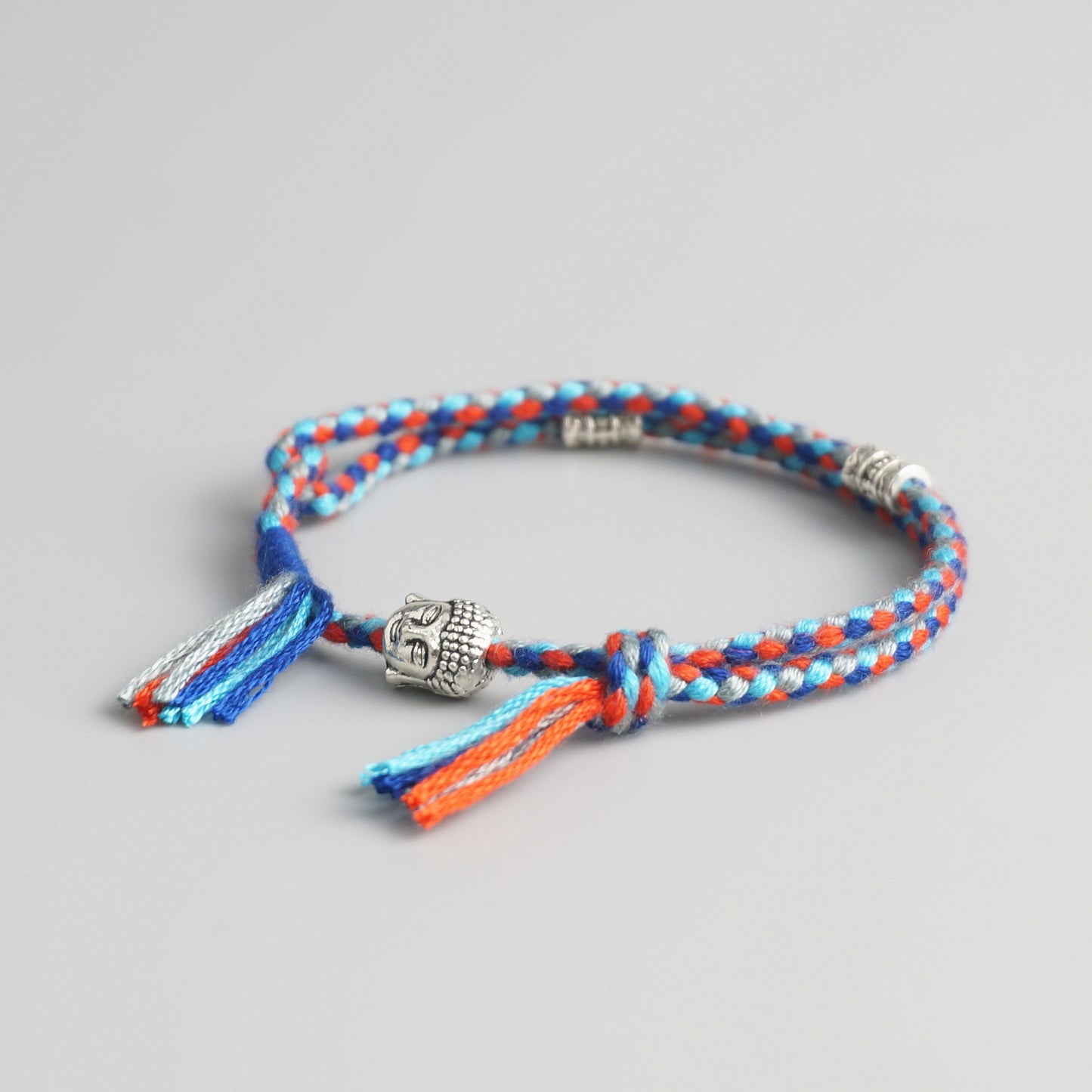 Handmade Tibetan Blessed Amulet Knot for "Wellness & Worthiness" (inspired by the teachings of Buddha)