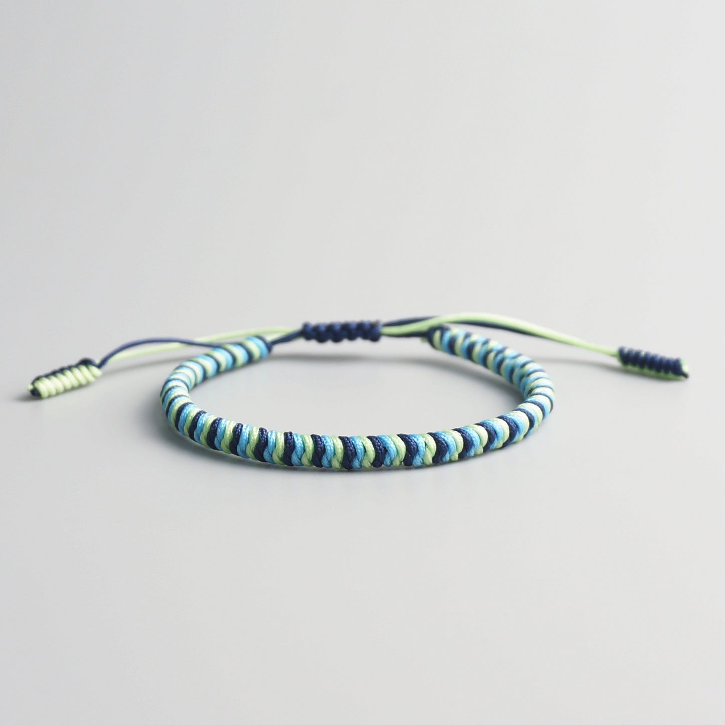 Handmade Tibetan Blessed Knots for "Aura & Peace" (clean light energy and vibe)