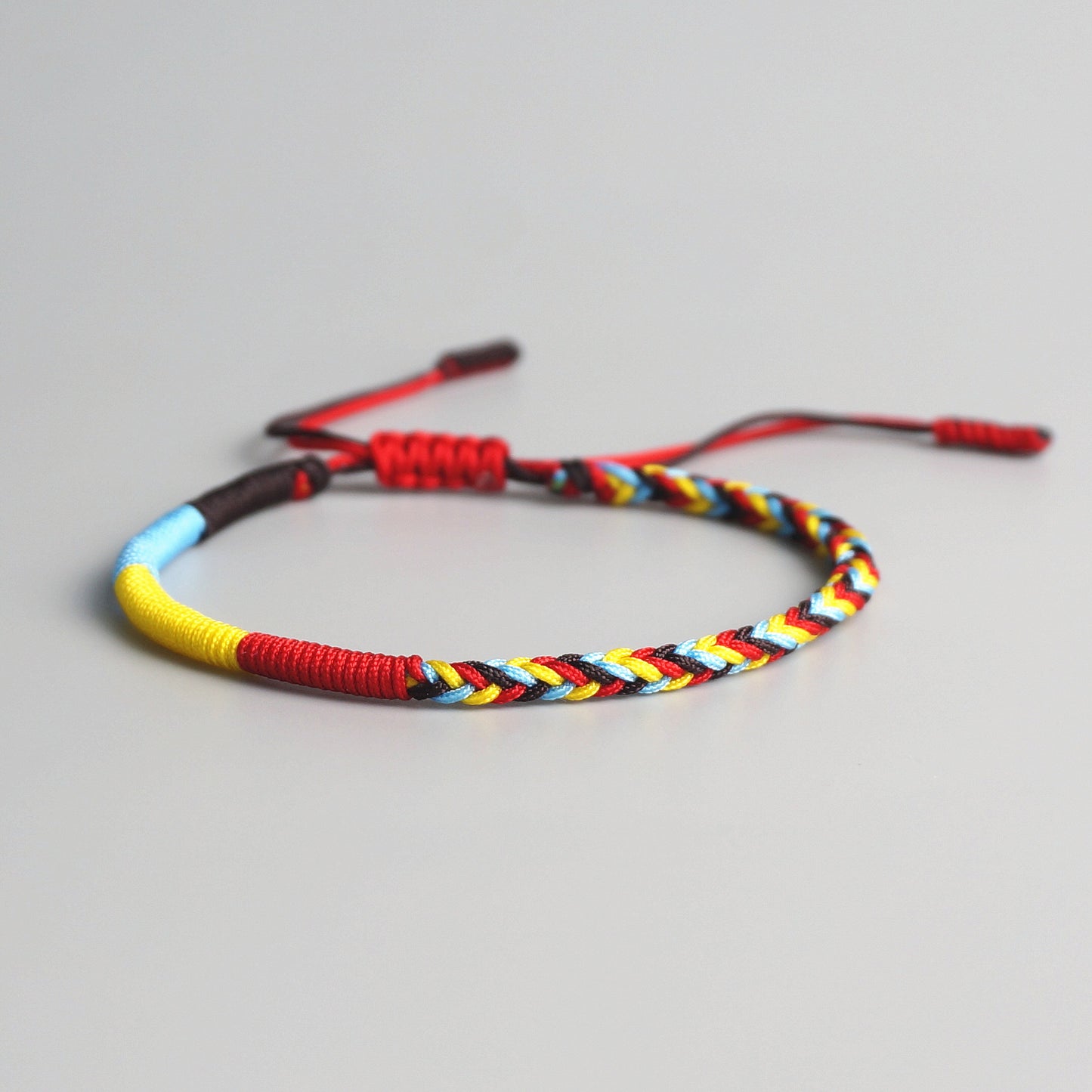 Handmade Tibetan Blessed Knots of Mixtures for "Protection, Health, Balance, Energy & Wisdom"
