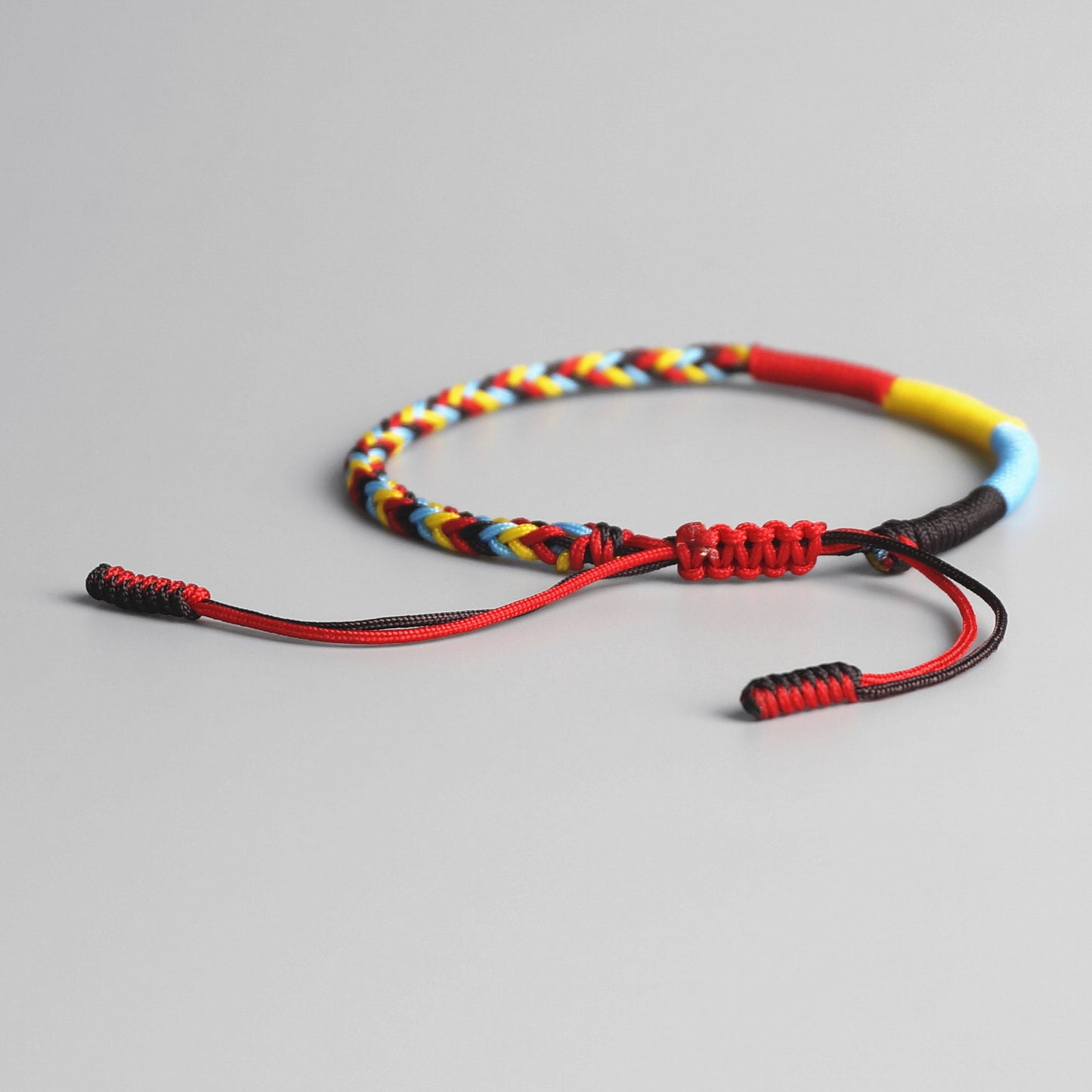 Handmade Tibetan Blessed Knots of Mixtures for "Protection, Health, Balance, Energy & Wisdom"