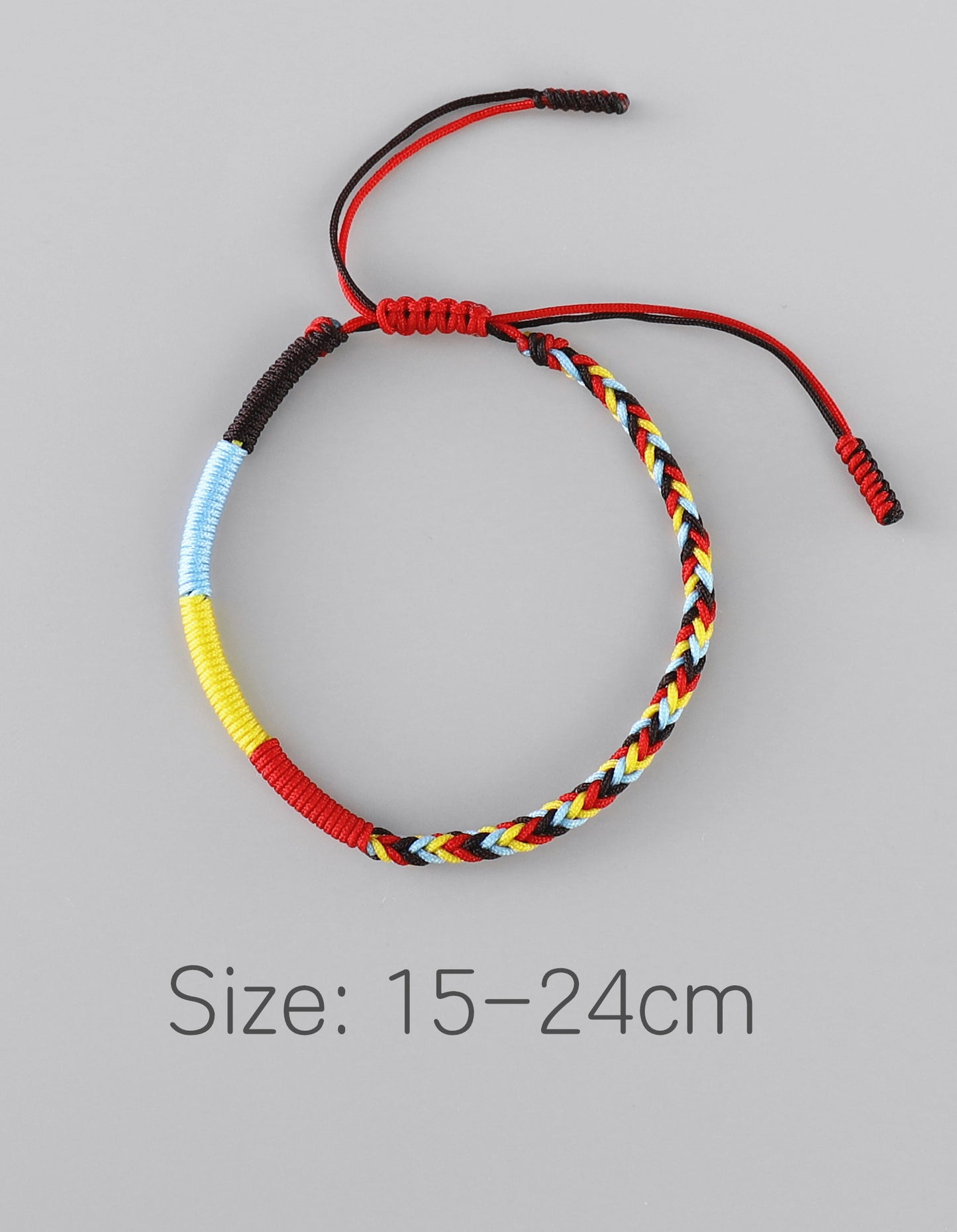 Handmade Tibetan Blessed Knots of Mixtures for "Protection, Health, Balance, Energy & Wisdom"