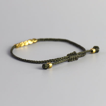 Handmade Tibetan Blessed Knots for "Mantra" (Om Mani Padme Hum - Zen)