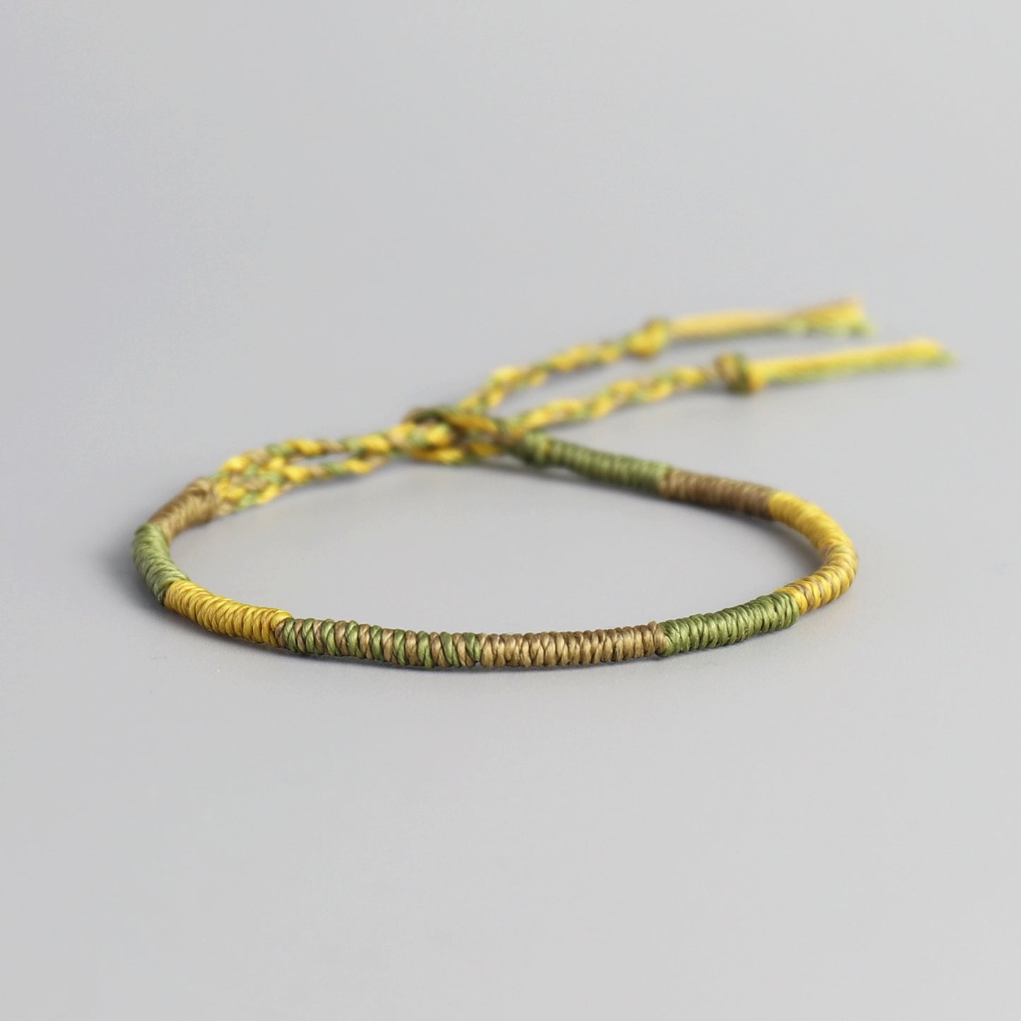 Handmade Tibetan Blessed Waterproof Thread for "Friendship, Cleansing & Purity" (warding off evil energy & spirit)