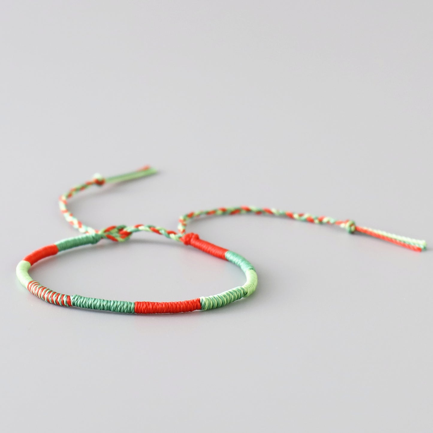 Handmade Tibetan Blessed Waterproof Thread for "Friendship, Cleansing & Purity" (warding off evil energy & spirit)