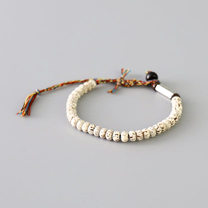 Buddhist Handcrafted Sandal Nature Bracelet for "Strength & Perseverance" (Vajrayana Amulet )