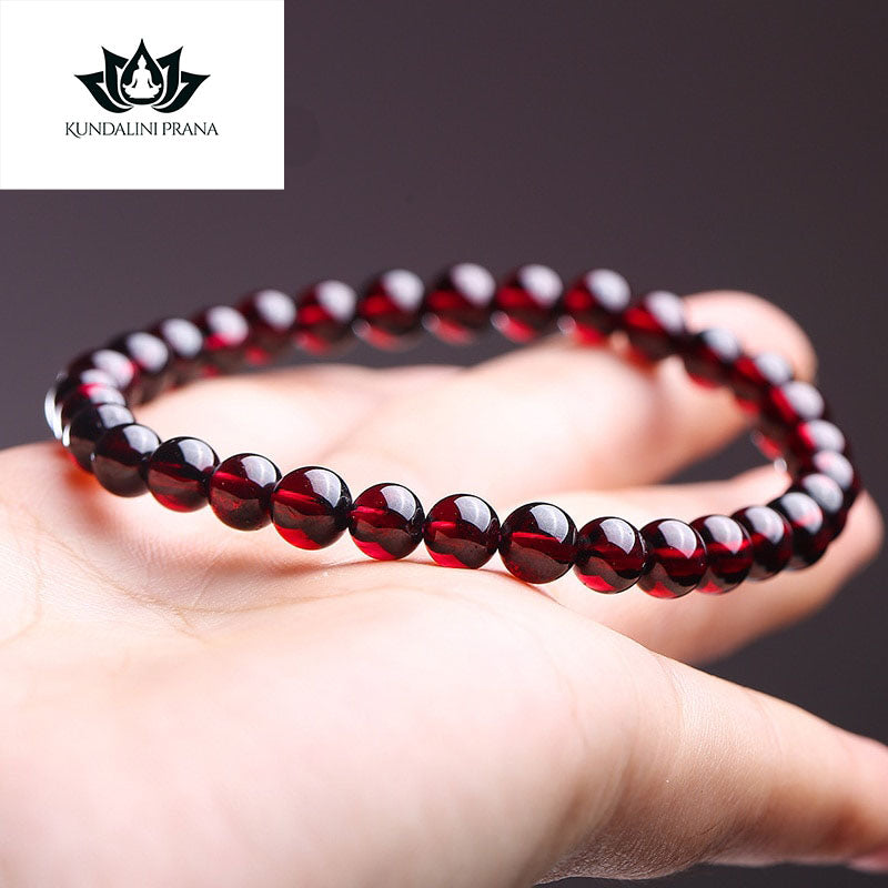 Natural Crystal Gemstone ~ Wine Red Garnet Crystal ~ for "Power, Commitment and Love"
