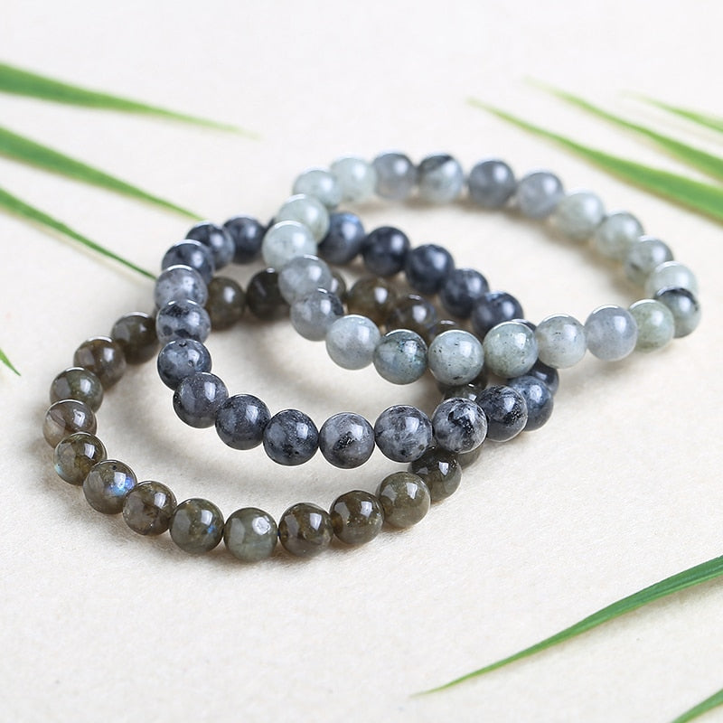 Natural Crystal Gemstone ~ Soulful Labradorite Bracelet ~ for "Healing and Energy"