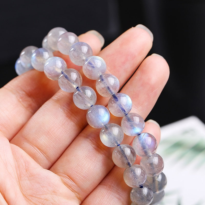 Labradorite Bracelet | Buy Online Labradorite Crystal Buddha Bracelet -  Shubhanjali