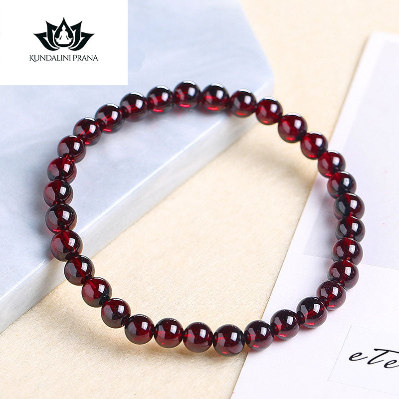 Natural Crystal Gemstone ~ Wine Red Garnet Crystal ~ for "Power, Commitment and Love"