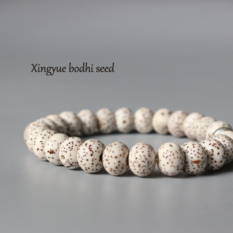 Buddhist Handcrafted Nature Sandalwood Bracelet Xingyue Bracelet (Bodhi Beads)