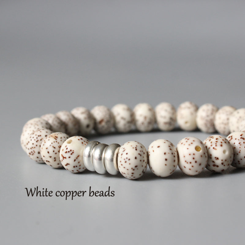 Buddhist Handcrafted Nature Sandalwood Bracelet Xingyue Bracelet (Bodhi Beads)