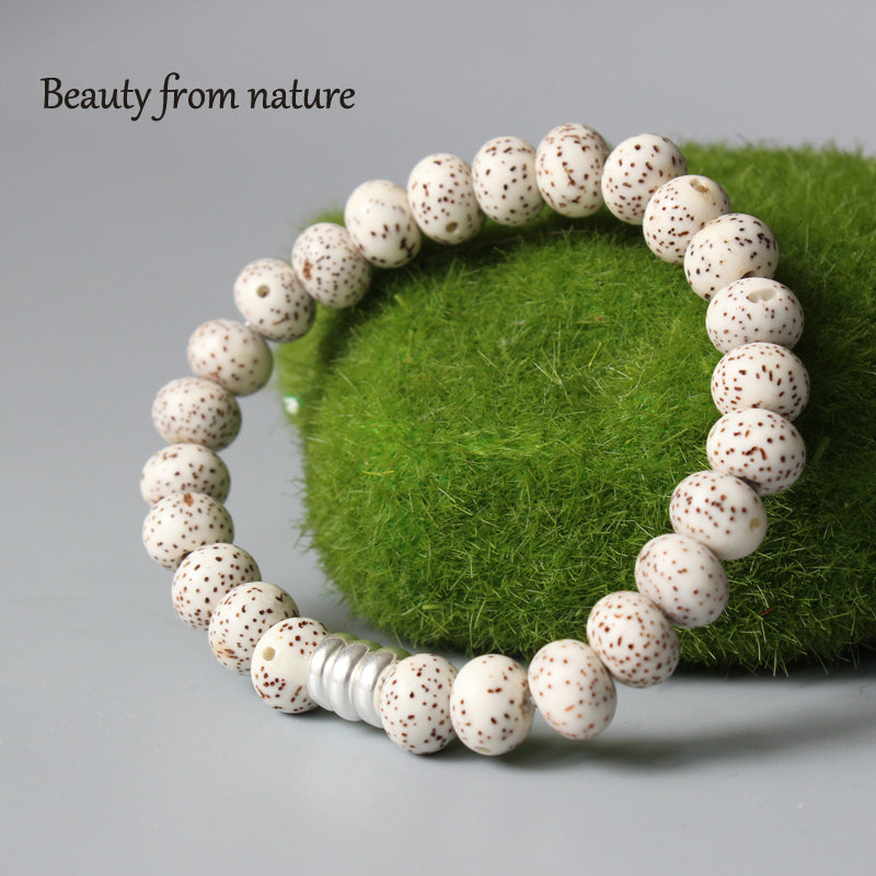 Buddhist Handcrafted Nature Sandalwood Bracelet Xingyue Bracelet (Bodhi Beads)