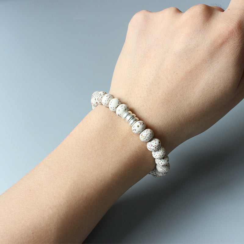 Buddhist Handcrafted Nature Sandalwood Bracelet Xingyue Bracelet (Bodhi Beads)