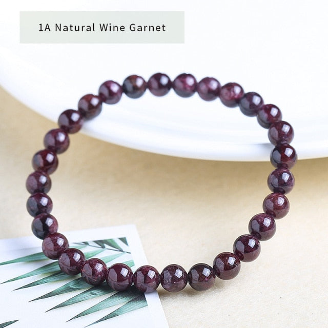 Natural Crystal Gemstone ~ Wine Red Garnet Crystal ~ for 