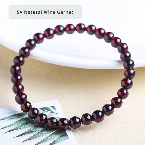 Natural Crystal Gemstone ~ Wine Red Garnet Crystal ~ for "Power, Commitment and Love"