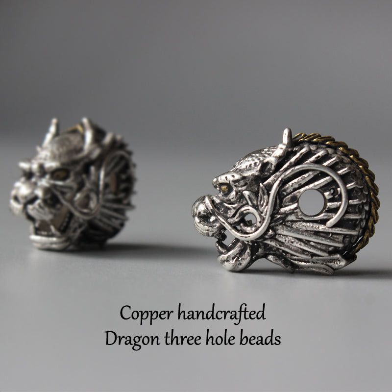 Dragon Power Pendant (White Copper)