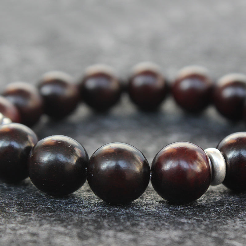 Buddhist Handcrafted Nature Sandalwood Illness Protection Bracelet