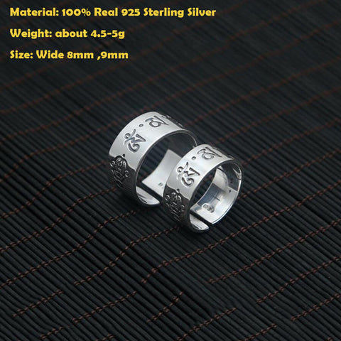 Couple Ring for Developing Imperfections and Embracing Simplicity (Silver)