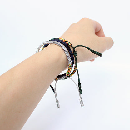 Handmade Tibetan Blessed Knots for "Wealth & Health"